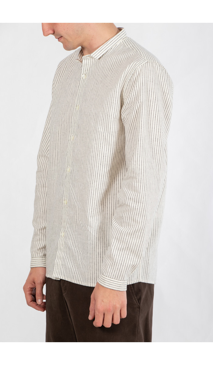 Homecore Homecore Shirt / Pala Sapporo / Beige Stripe