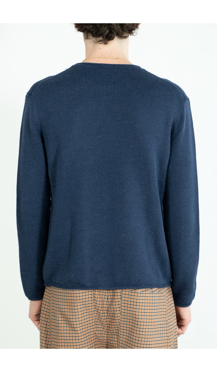 Inis Meain Inis Meaín Sweater / Roll Neck / Blue