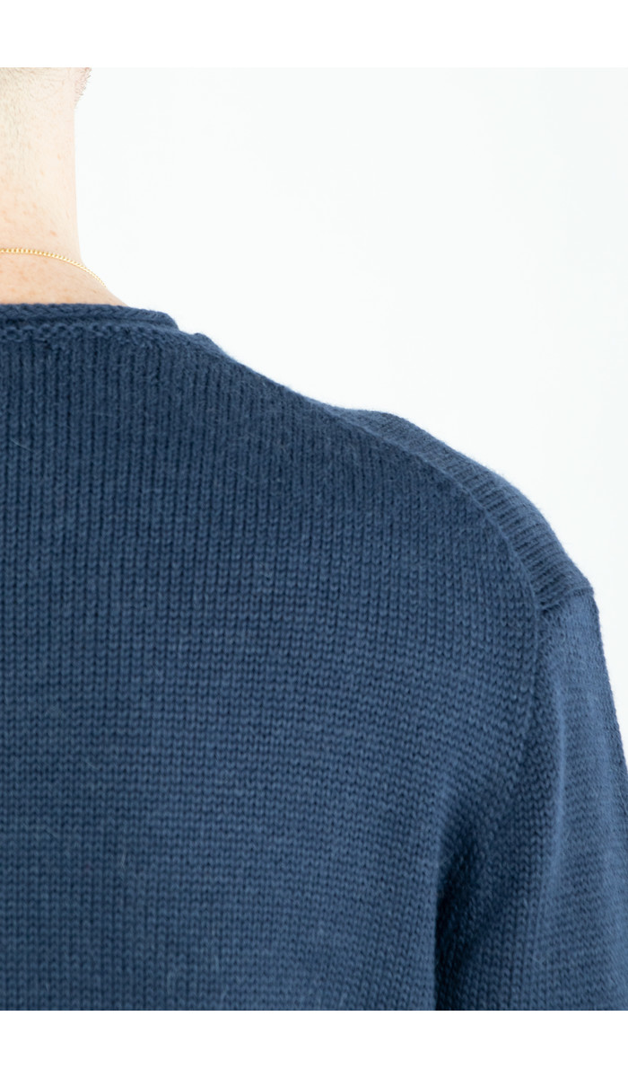 Inis Meain Inis Meaín Sweater / Roll Neck / Blue