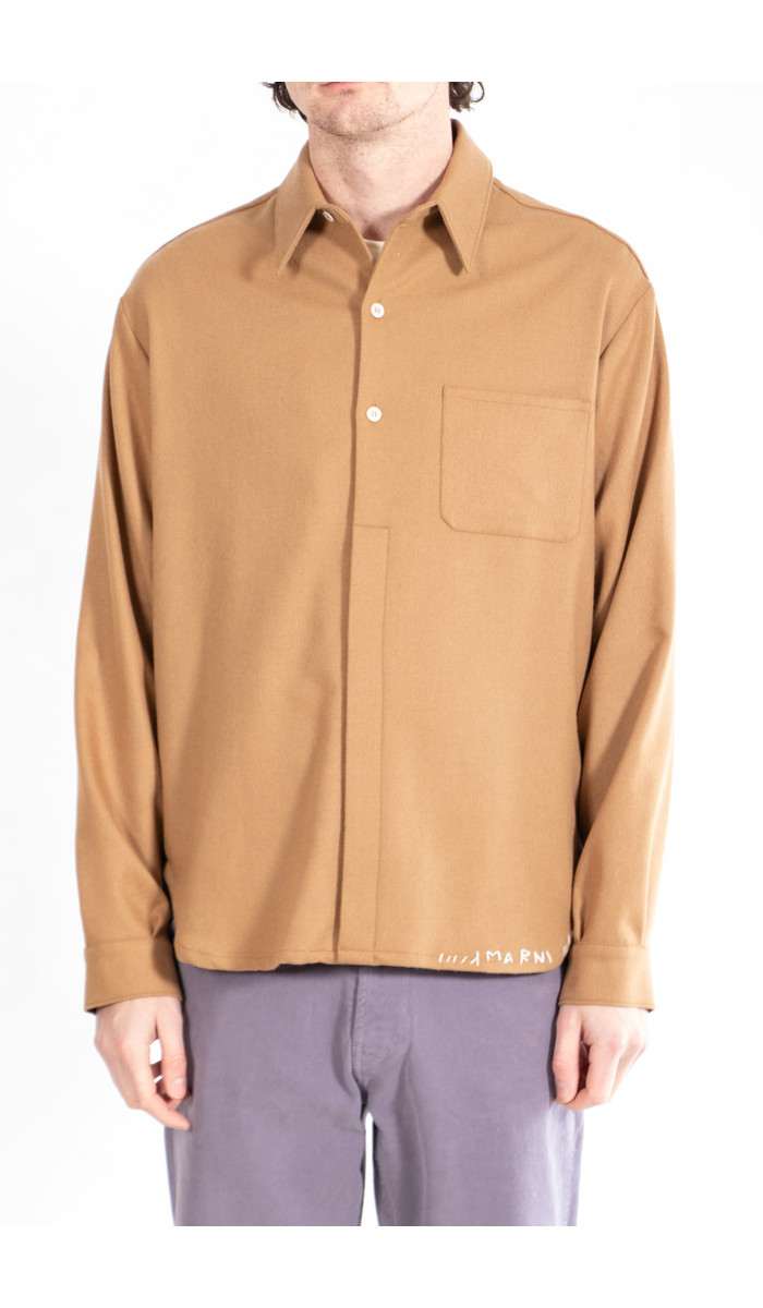 Marni Marni Overshirt / CUMU0260S0 / Kameel