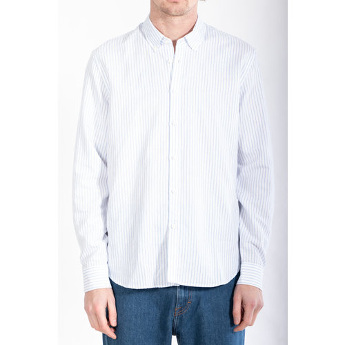 Homecore Homecore Overhemd / Tokyo Linen / Blauwe Streep Homecore Homecore Overhemd / Tokyo Linen / Blauwe Streep