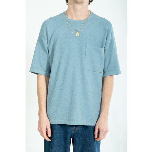 Roberto Collina Roberto Collina T-Shirt / RN45021 / Grey Blue Roberto Collina Roberto Collina T-Shirt / RN45021 / Grey Blue