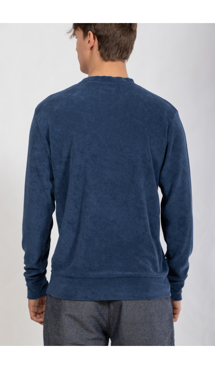 Universal Works Universal Works Sweater / Loose Pullover / Washed Navy