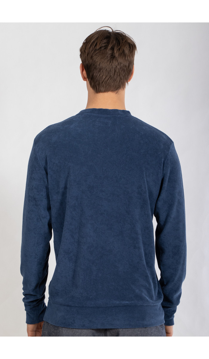 Universal Works Universal Works Trui / Loose Pullover / Gewassen Navy