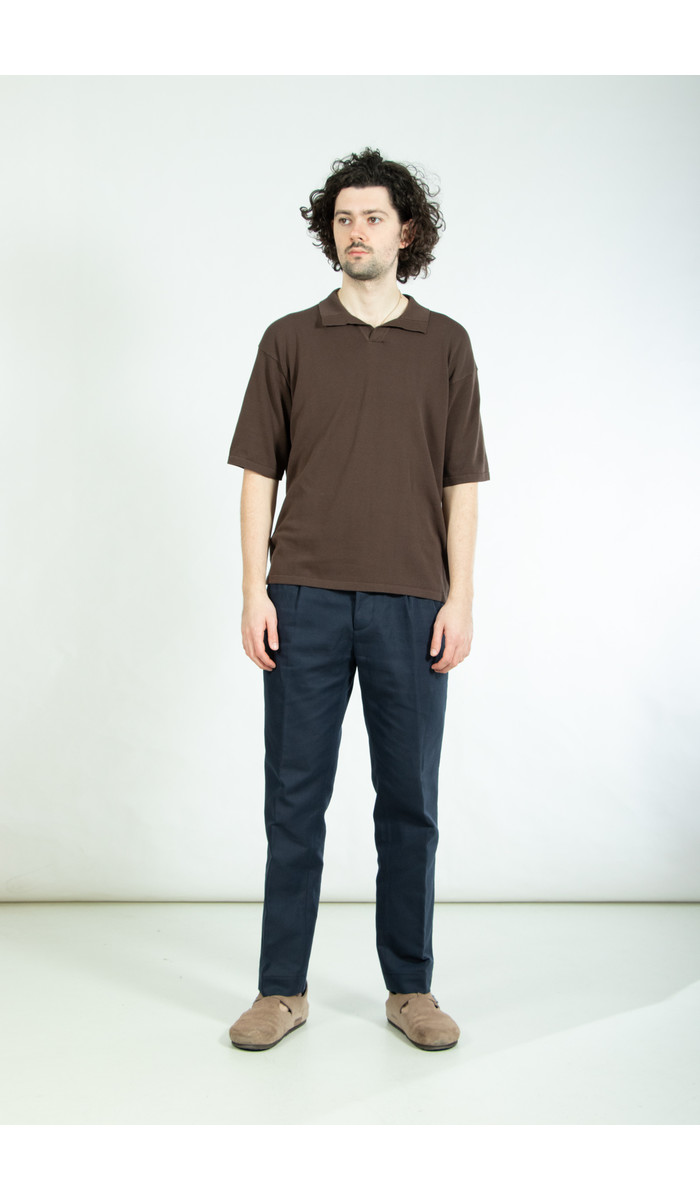 Nine in the Morning Trousers / Vulcano / Navy