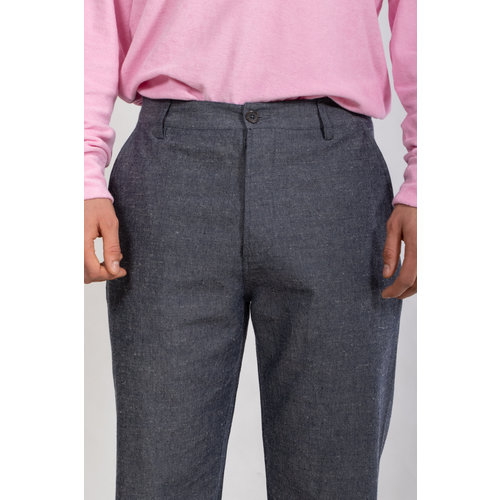 Universal Works Universal Works Broek / Military Chino / Grijs Universal Works Universal Works Broek / Military Chino / Grijs