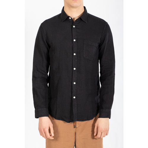 Portuguese Flannel Portuguese Flannel Shirt / Linen / Black