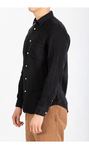 Portuguese Flannel Portuguese Flannel Shirt / Linen / Black