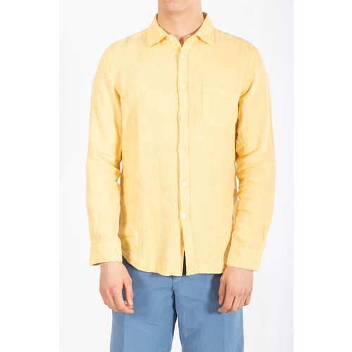 Portuguese Flannel Portuguese Flannel Overhemd / Linen / Geel Portuguese Flannel Portuguese Flannel Overhemd / Linen / Geel
