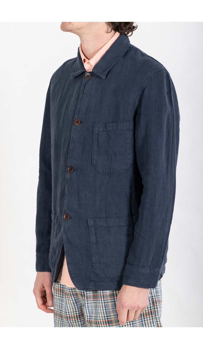 Portuguese Flannel Portuguese Flannel Jacket / Labura Linen / Blue