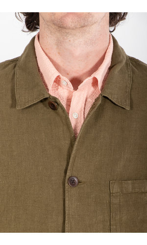 Portuguese Flannel Portuguese Flannel Jacket / Labura Linen / Olive