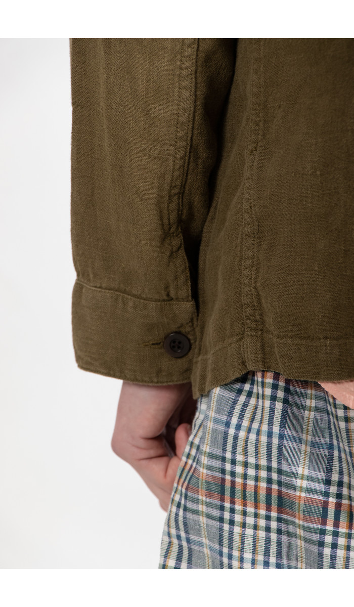 Portuguese Flannel Portuguese Flannel Jacket / Labura Linen / Olive