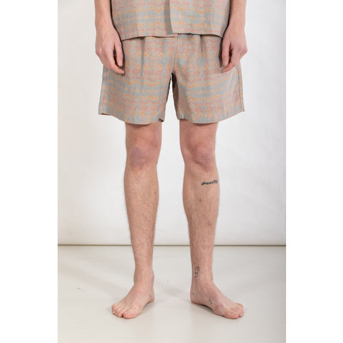 Portuguese Flannel Portuguese Flannel Korte Broek / Resort / Blauw Portuguese Flannel Portuguese Flannel Korte Broek / Resort / Blauw