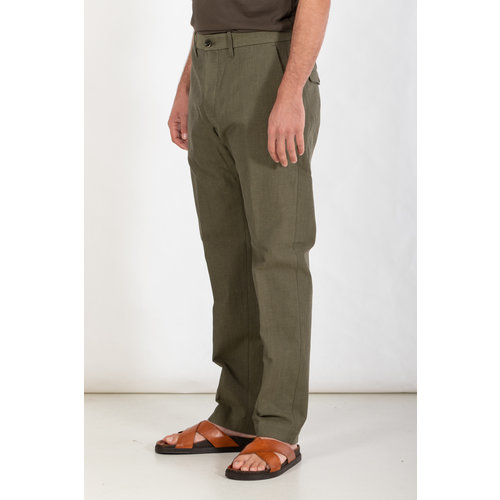 Nine In The Morning Trousers / Nikolas - Relax Chino / Olive Nine In The Morning Trousers / Nikolas - Relax Chino / Olive