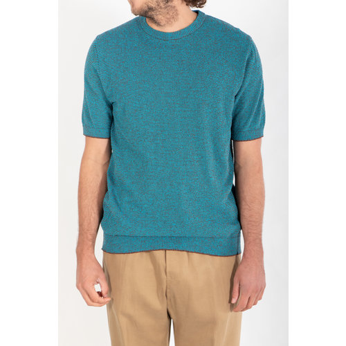 Gallia Gallia T-Shirt / Snow / Turquoise Gallia Gallia T-Shirt / Snow / Turquoise