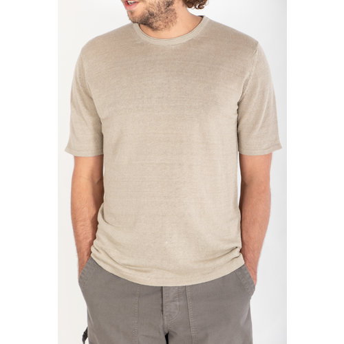 Roberto Collina Roberto Collina T-shirt / RN20021 / Sand Roberto Collina Roberto Collina T-shirt / RN20021 / Sand