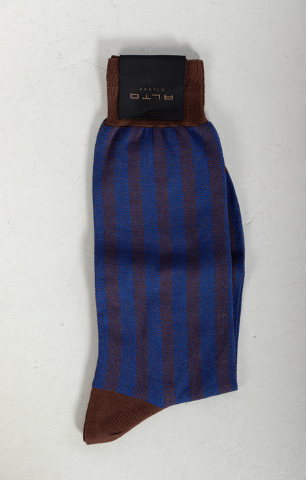 Alto Milano Sock / Breton / Blue