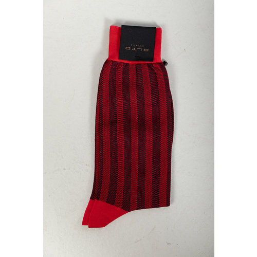 Alto Milano Sock / Breton / Red