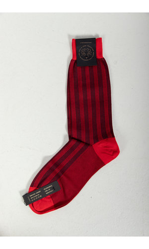 Alto Milano Sock / Breton / Red