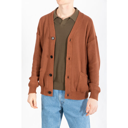 Roberto Collina Roberto Collina Cardigan / RN25210 / Tobacco