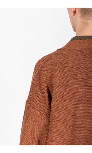 Roberto Collina Roberto Collina Cardigan / RN25210 / Tobacco