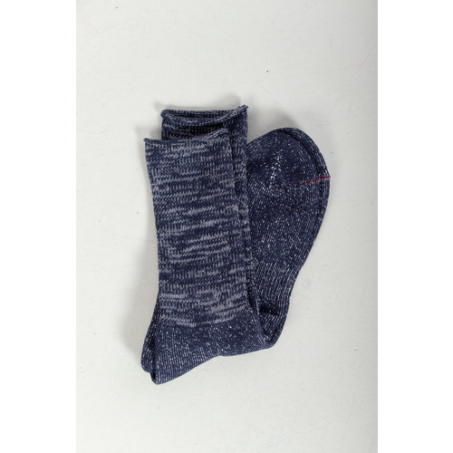 RoToTo RoToTo Sok / Washi Pile / Blauw-Wit RoToTo RoToTo Sok / Washi Pile / Blauw-Wit