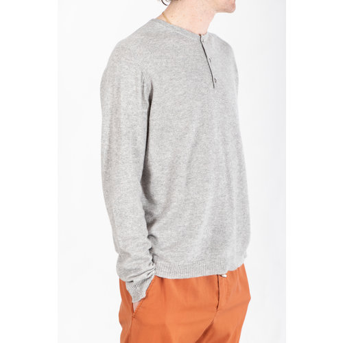 William Lockie William Lockie Sweater / Lamont Henley / Grey William Lockie William Lockie Sweater / Lamont Henley / Grey