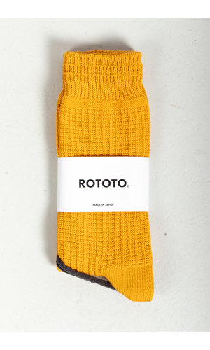 RoToTo RoToTo Sok / Cotton Waffle / Mosterd