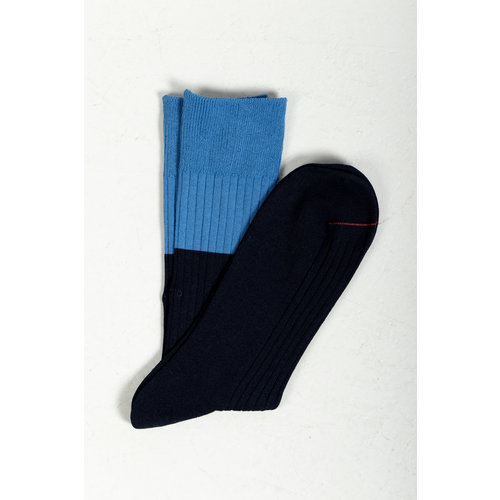 RoToTo RoToTo Sock / Bicolor / Navy-Blue RoToTo RoToTo Sock / Bicolor / Navy-Blue