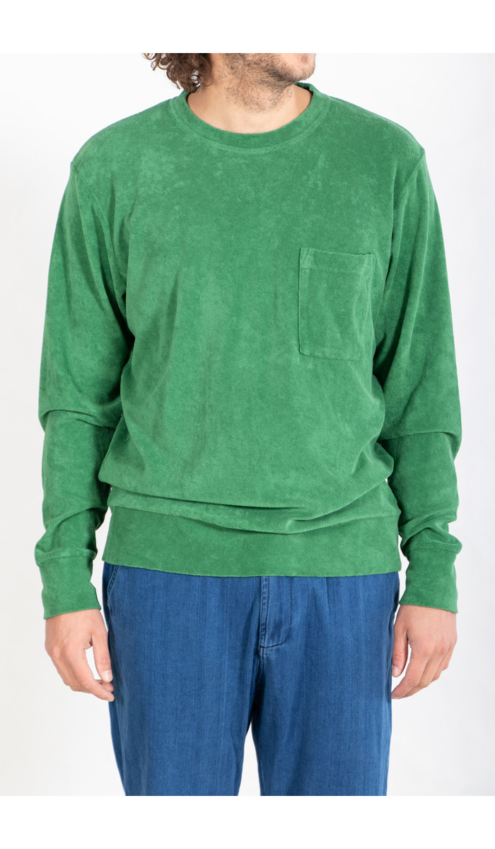 Universal Works Universal Works Sweater/ Loose Pullover / Green