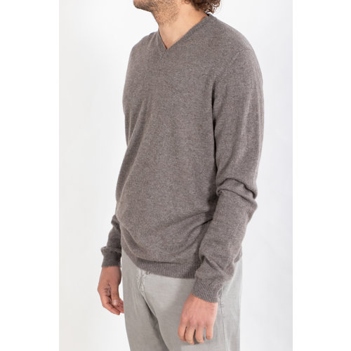 William Lockie William Lockie Sweater / Vee Neck / Brown William Lockie William Lockie Sweater / Vee Neck / Brown