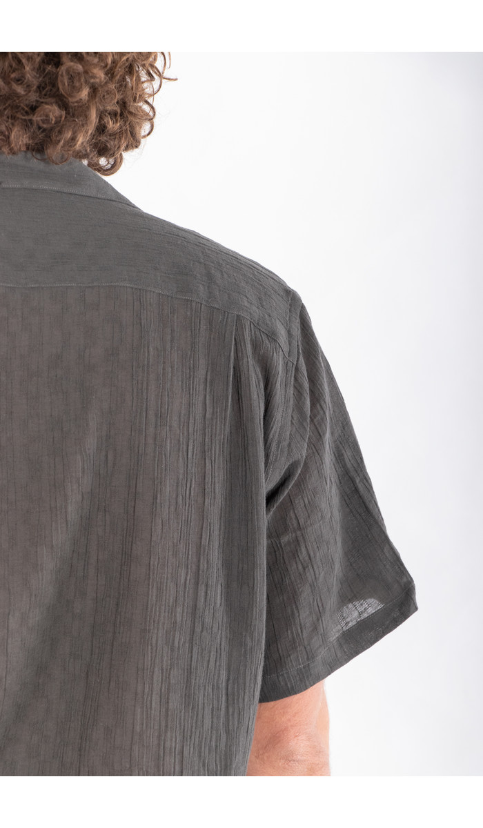 Portuguese Flannel Portuguese Flannel Overhemd / Nori / Antraciet
