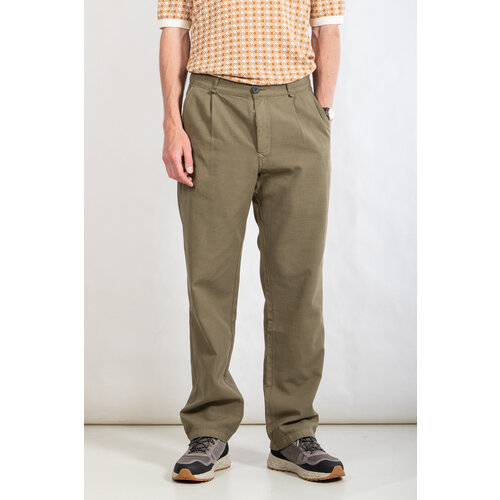 Homecore Homecore Broek / Ardi Drill Pant / Olijf Homecore Homecore Broek / Ardi Drill Pant / Olijf