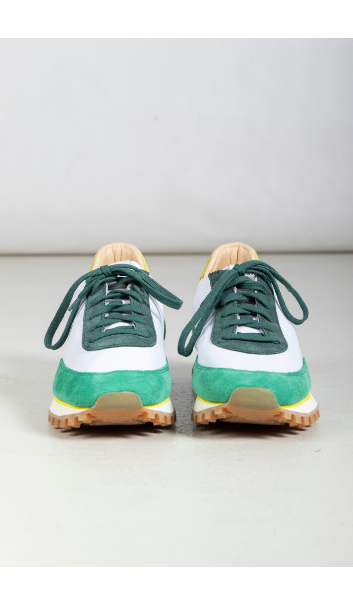 Novesta Novesta Sneaker / Marathon Runner / Wit Groen Geel