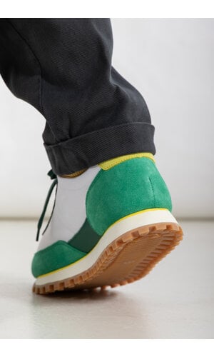 Novesta Novesta Sneaker / Marathon Runner / White Green Yellow