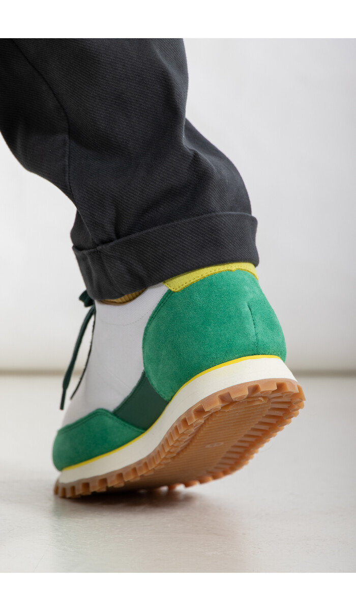 Novesta Novesta Sneaker / Marathon Runner / White Green Yellow