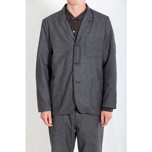 Universal Works Universal Works Blazer / Three Button Jacket / Grey Tweed Universal Works Universal Works Blazer / Three Button Jacket / Grey Tweed