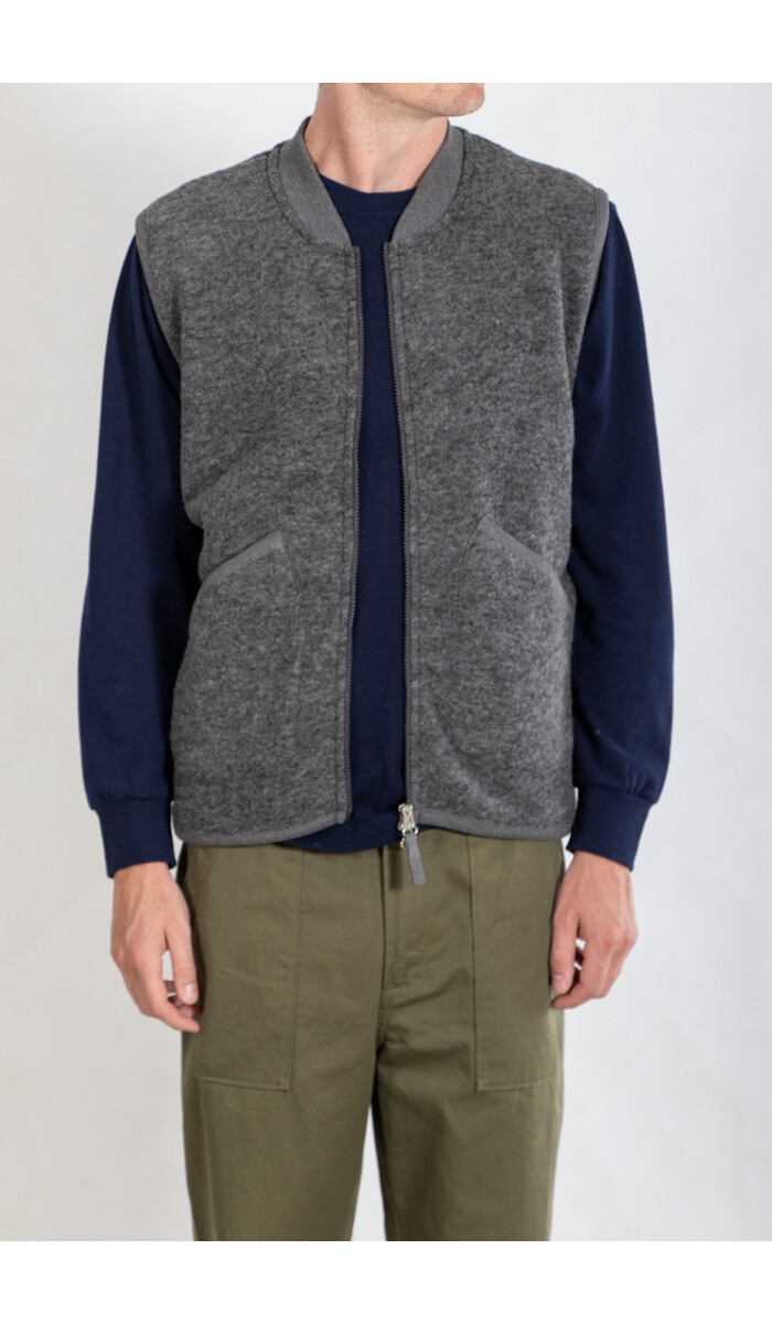 Universal Works Universal Works Vest / Zip Waistcoat / Grey