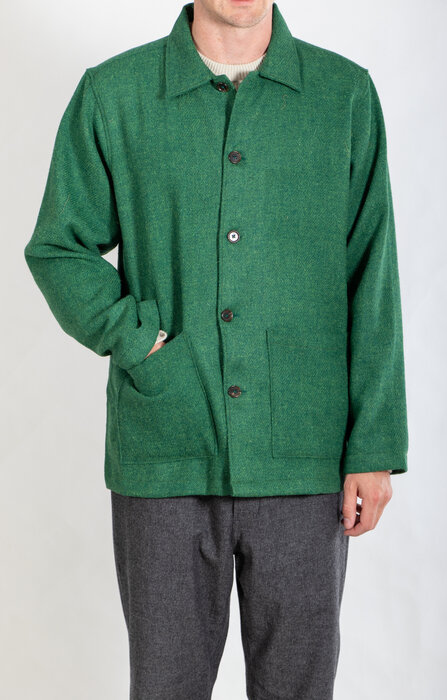 Universal Works Universal Works Jack / Easy Over Jacket / Groen