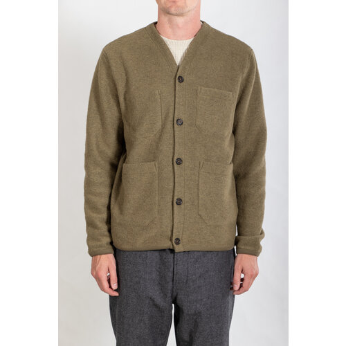 Universal Works Universal Works Vest / Cardigan / Moss Universal Works Universal Works Vest / Cardigan / Moss