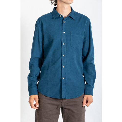 Portuguese Flannel Portuguese Flannel Shirt / Teca / French Blue Portuguese Flannel Portuguese Flannel Shirt / Teca / French Blue