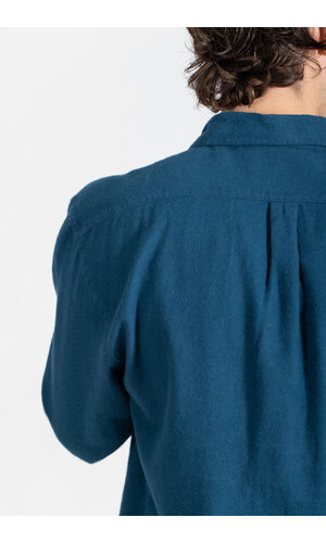 Portuguese Flannel Portuguese Flannel Overhemd / Teca / Frans Blauw