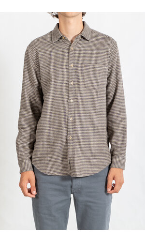 Portuguese Flannel Portuguese Flannel Overhemd / Abstract Pied / Houstkool
