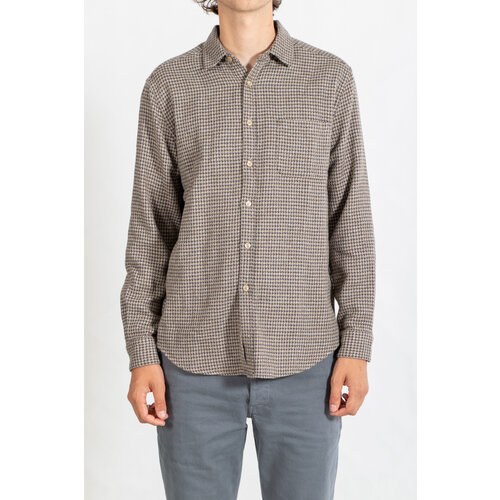 Portuguese Flannel Portuguese Flannel Shirt / Abstract Pied / Charcoal Portuguese Flannel Portuguese Flannel Shirt / Abstract Pied / Charcoal