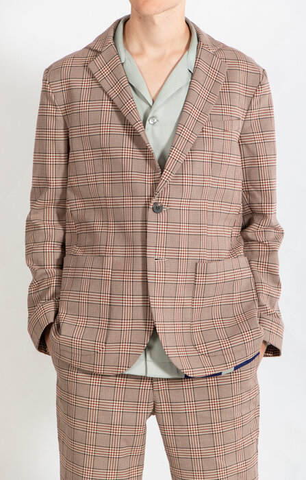 Yoost Yoost Blazer / Concrete / Pied de Poule Check