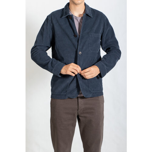 Portuguese Flannel Portuguese Flannel Jacket / Labura Cord / Blue Portuguese Flannel Portuguese Flannel Jacket / Labura Cord / Blue