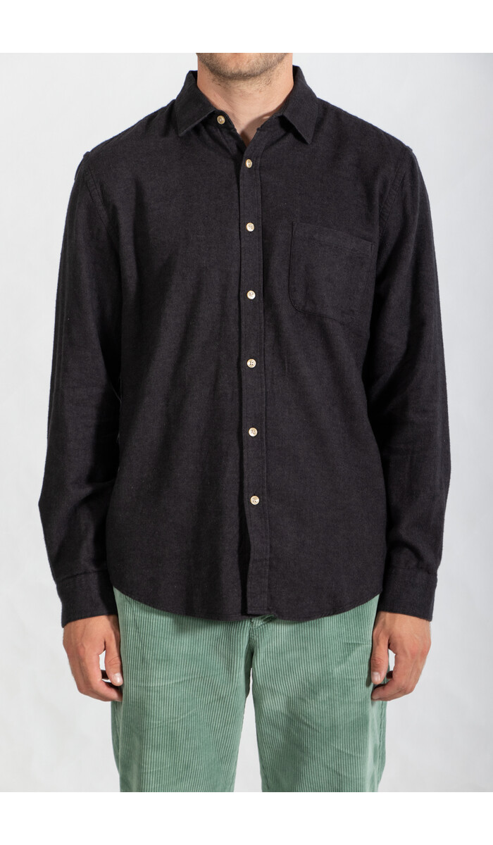 Portuguese Flannel Portuguese Flannel Shirt / Teca / Light Black