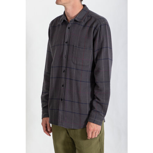 Portuguese Flannel Portuguese Flannel Shirt / Station / Grey Portuguese Flannel Portuguese Flannel Shirt / Station / Grey
