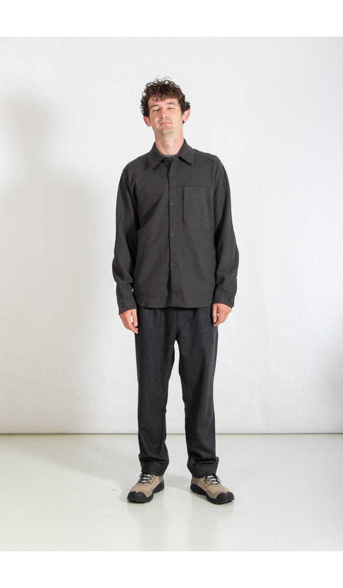 Transit Transit Overshirt / CFUTRVK203 / Grünlich Grau