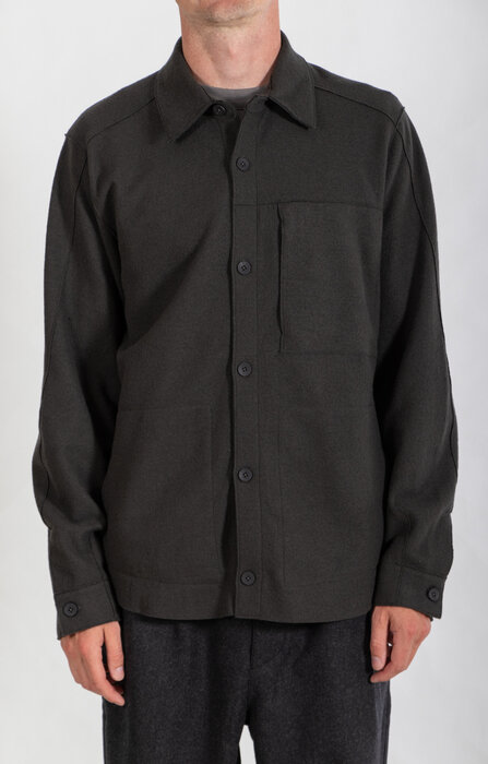 Transit Transit Overshirt / CFUTRVK203 / Grünlich Grau